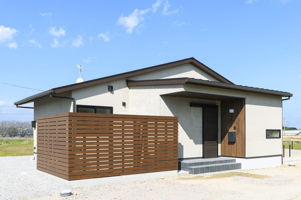 豊前にある平屋住宅